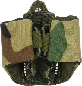 img 1 attached to IronSeals Foldable 6-Inch Half Face Mask Mesh Adjustable Tactical Lower Face Protection Mask