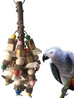 🐦 pivby bird chewing toys - natural wood & cuttlebone blocks for parrots: finch, budgie, parakeets, cockatiels, conures, love birds, and amazon parrots logo