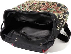 img 1 attached to 🎒 Classic Phoenix Embroidered Backpack - Perfect Shoulder Daypacks for Casual Style