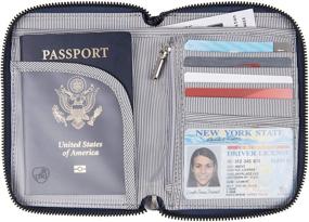 img 2 attached to Travelon Blocking Passport Wallet Ocean Travel Accessories