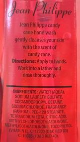 img 1 attached to 🎄 Christmas Holiday Scented Nourishing Hand Wash Soap - Pack of 2 Scents, 14 fl oz each (Holly Wreath and Candy Cane)