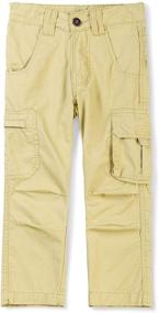 img 4 attached to Rugged Outdoor Trousers for Boys - Combining Style and Durability for Casual Camping Adventures