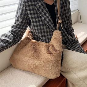 img 2 attached to 👜 Универсальная и Шикарная: Сумка через плечо с завязкой Хайди для женских сумок и кошельков