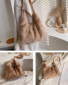 img 1 attached to 👜 Универсальная и Шикарная: Сумка через плечо с завязкой Хайди для женских сумок и кошельков