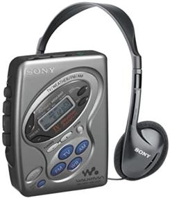 img 3 attached to 🎶 Sony WM-FX281 Кассетный магнитофон Walkman с цифровым тюнером - портативный ретро музыкальный проигрыватель