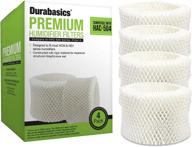 🌬️ durabasics 4 pack of premium humidifier filters | compatible with honeywell hac-504, hac-504aw & filter a | replacement for honeywell hcm 350 & cool mist humidifiers логотип