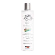 🌿 isdin micellar solution: all-in-one makeup remover, cleanser & toner for sensitive skin - 13.5 fl. oz logo