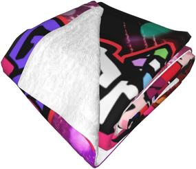 img 2 attached to 🎄 Msdosbt Christmas Limited Boyfriend Blanket Flannel Super Soft 3D Printing Household Decoration Bed - 50"X40" for Bedroom or Living Room