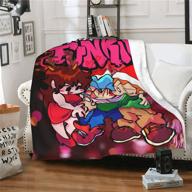 🎄 msdosbt christmas limited boyfriend blanket flannel super soft 3d printing household decoration bed - 50"x40" for bedroom or living room logo