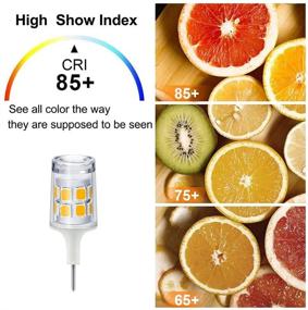 img 1 attached to Enhanced Lighting Experience: Dimmable Natural 20W 25W Cabinet Replacements