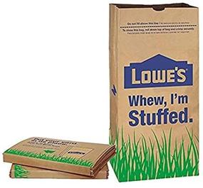 img 4 attached to 🌿 Lowes LF Lowes 30 Gallon Paper Lawn Leaf Trash Bags (10 Bags) + Lava Heavy Duty Gardening Hand Soap Bundle - Perfect for Yard Clean Up and Post-Work Hand Cleaning