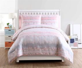 img 3 attached to 🛏️ Blush Crush Twin Bed in a Bag by VCNY Home