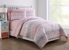 img 4 attached to 🛏️ Blush Crush Twin Bed in a Bag by VCNY Home