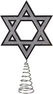 🕎 silver 9-inch hanukkah tree topper by kurt s. adler logo