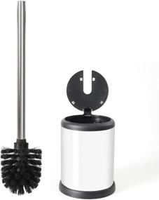 img 4 attached to ToiletTree Products Deluxe Toilet Brush 🚽 with Lid: Advanced Cleaning Tool for Spotless Bathrooms