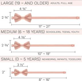 img 1 attached to Timeless Pre Tied Bow Ties: Must-Have House Accessories for Boys' Style