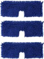 🧽 3-pack mop refills for o-ceda dual-action microfiber mop - replacement heads for wet/dry use - machine washable, double-sided cleaning for all surfaces logo