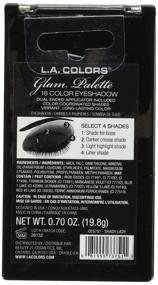 img 3 attached to 🎨 L.A. COLORS Shady Lady Eyeshadow Palette: 18 Color Selection in 0.70 Oz