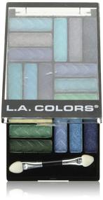 img 4 attached to 🎨 L.A. COLORS Shady Lady Eyeshadow Palette: 18 Color Selection in 0.70 Oz