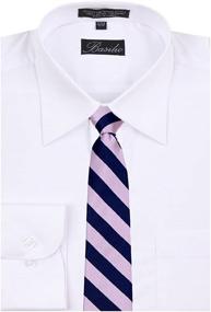 img 1 attached to B ZIP JCS ADF 1 5 Zipper College Printed Necktie Boys' Accessories : Neckties
