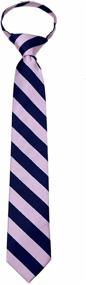 img 2 attached to B ZIP JCS ADF 1 5 Zipper College Printed Necktie Boys' Accessories : Neckties
