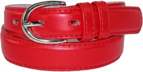 img 3 attached to 👶 Small Leather Accessories for Women's Belts - CTM Toddlers Basic