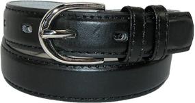 img 2 attached to 👶 Small Leather Accessories for Women's Belts - CTM Toddlers Basic