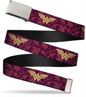 👩 buckle down wonder woman belt 1.25 logo