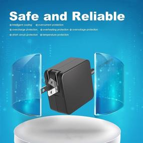 img 2 attached to 🔌 Высокосовместимое зарядное устройство 65W Type C для ноутбуков HP Spectre x360, EliteBook и Zbook: сетевой кабель для моделей 13, 15, 5T, 735-G5, 735-G6, 745-G5, 1040-G5, 1040-G6, 1020-G2, 1030-G2, 14U, 15U G5, G6