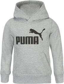 img 2 attached to PUMA Little Fleece Pullover Hoodie Boys' Clothing for Active