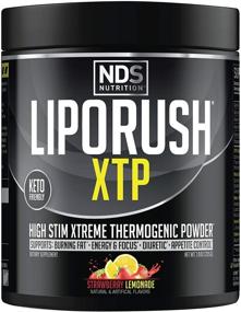 img 4 attached to 🔥 LipoRush XTP Термогенный жиросжигатель от NDS Nutrition - Повышает энергию, улучшает концентрацию и подавляет аппетит - Экстремальный порошок для похудения с L-карнитином - Вкус клубники и лимонада (45 порций)