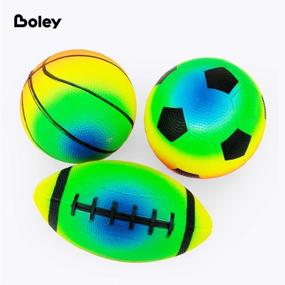 img 3 attached to 🏀 Boost Your Game with Boley Rainbow Sports Balls Pump