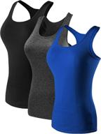 👚 neleus women's 3 pack dry fit compression base layer tank top for enhanced seo logo