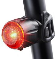 🚴 cyclepartner garnet-15: universal bike tail light for handlebars, helmet & more - rear flash warning light, usb rechargeable, ip65 waterproof logo