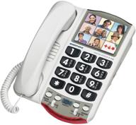 📞 enhanced clarity p300 landline telephone handset logo