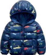 🧥 winter cozy: baby boy's down cotton windproof jacket with cute prints логотип