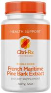 🌲 citrirx french maritime pine bark extract – joint health support and immune boost - whole herb formula - nitric oxide production - 150mg, 120 capsules logo