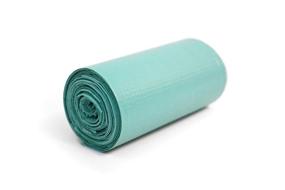 img 2 attached to Oh Baby Bags Scented Disposable Plastic Bags – 12 Rolls, 144 Bags Total: Seafoam and Gray - Ultimate Hygiene Solution for Parents
