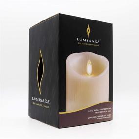 img 4 attached to Luminara Flameless Battery Operated Vanilla Scented