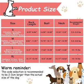 img 3 attached to 👕 Medium Printed Puppy Dog Shirts - Soft & Breathable Pet Clothing for Dogs and Cats