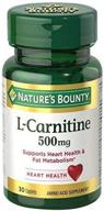 набор таблеток l-карнитина natures bounty логотип