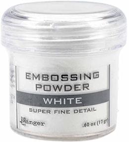 img 3 attached to Ranger Embossing Powder in 0.60 oz - Pure White Finish