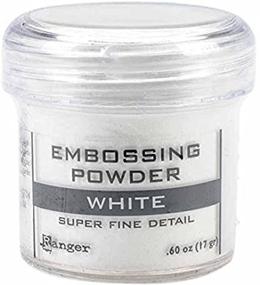 img 2 attached to Ranger Embossing Powder in 0.60 oz - Pure White Finish