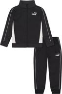 спортивная куртка puma jogger black логотип