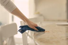 img 3 attached to 🧽 Scotch-Brite Non-Scratch Brown Scrubbing Dish Cloths – Pack of 8: Effective Cleaning without Scratches!