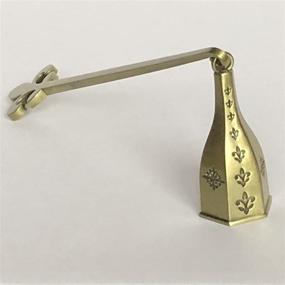 img 1 attached to WICKMAN Candle Snuffer Antique Brass