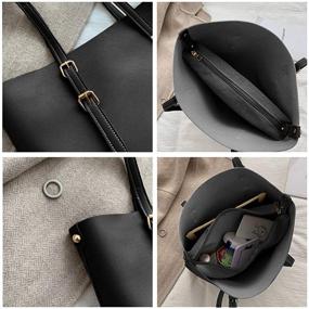 img 1 attached to PHABULS Waterproof Handbags Clearance Shoulder Women's Handbags & Wallets