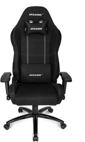 img 4 attached to 🎮 AKRacing Core Series EX Gaming Chair in Sleek Black for Immersive Gaming Experience