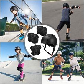 img 3 attached to 🚴 Lixada Kids Bike Helmets - EPS Foam, 16 Vents, Adjustable Dial System, Lightweight Bicycle Cycling Skating Sport Helmet with Safety Light - Boys Girls (19.7-22.4in)