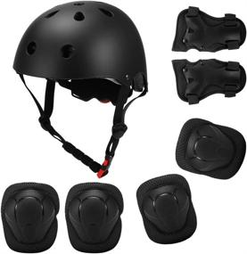 img 4 attached to 🚴 Lixada Kids Bike Helmets - EPS Foam, 16 Vents, Adjustable Dial System, Lightweight Bicycle Cycling Skating Sport Helmet with Safety Light - Boys Girls (19.7-22.4in)